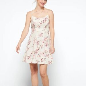 Nine Britton Cream Mini Dress NWT